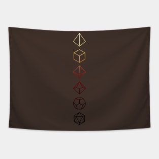 RPG Dice Dungeon Tapestry