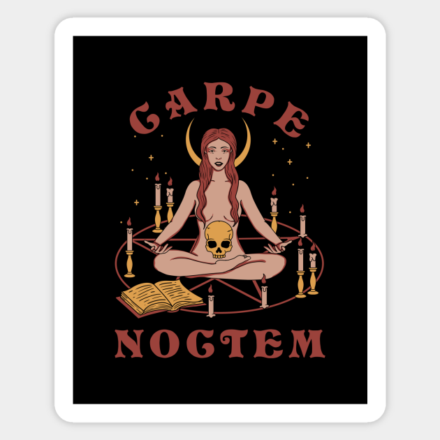 Carpe Noctem - Witch - Sticker