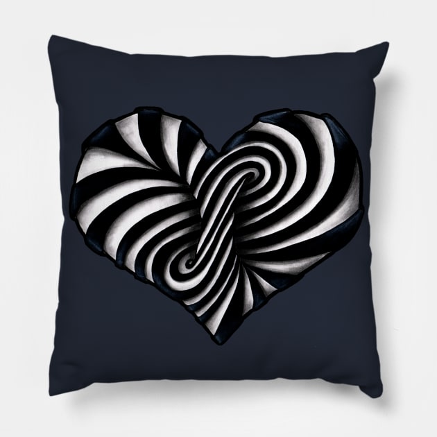 Twisted love Pillow by selandrian