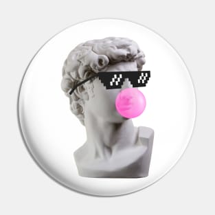 David in pixel glasses Pin