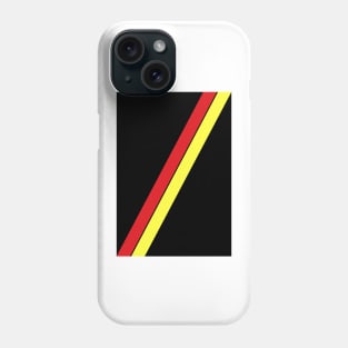 Retro Partick Thistle Black Red Yellow Sash 2000 Phone Case