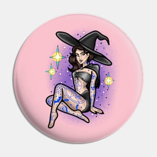 Cute Witch Pin