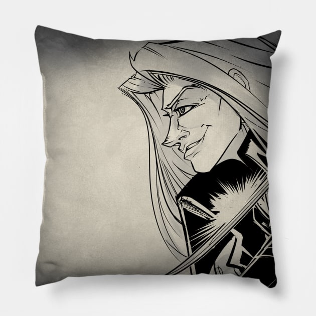 Angel of death Pillow by Robtorresart