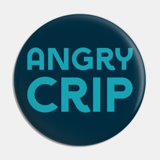 Angry Crip (Sans) Pin