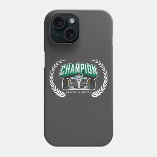 Lewis Hamilton Champion Phone Case