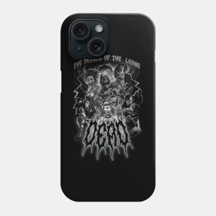 The Return Of The Living Dead, Vintage Horror. (Black & White) Phone Case