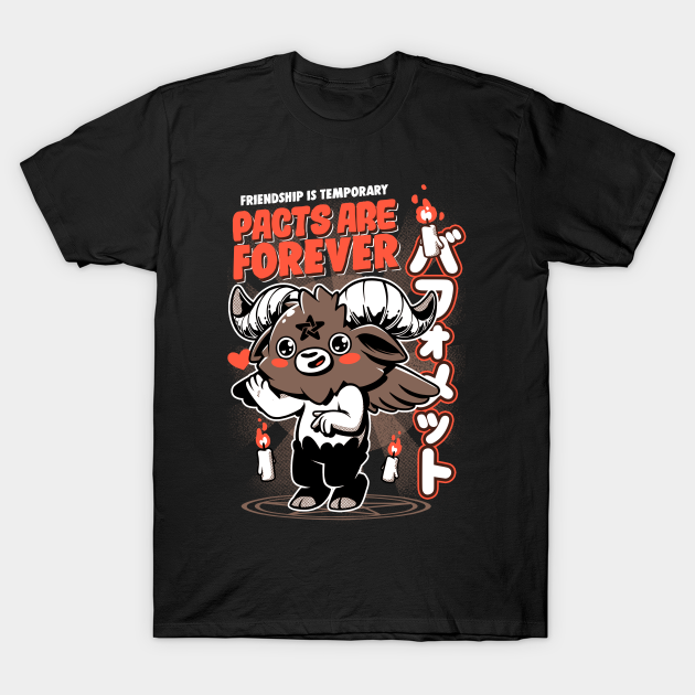 Pacts Are Forever - Black - Creepy Cute - T-Shirt
