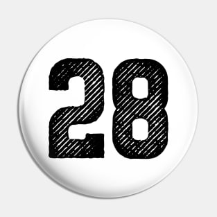 Rough Number 28 Pin