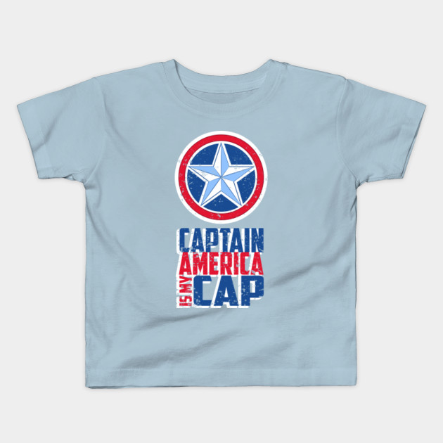 Captain America Is My Cap Grunge Style Captain America Kids T