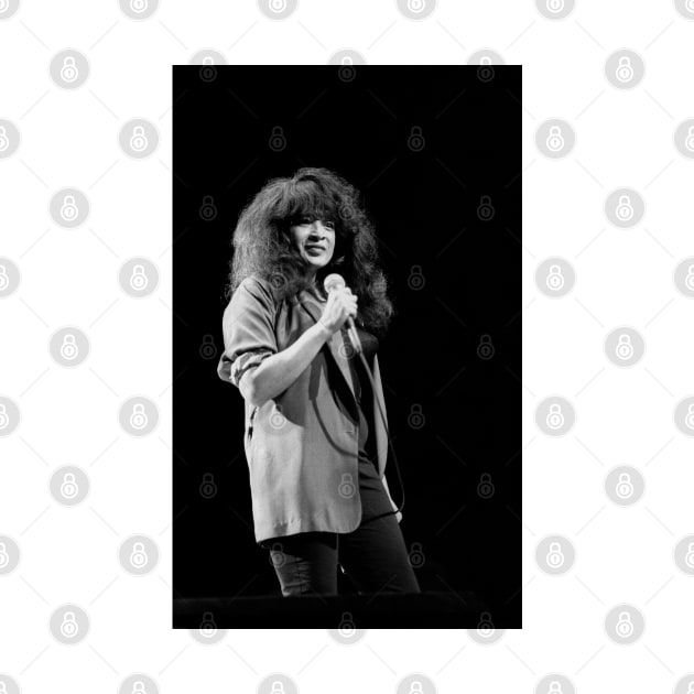 Ronnie Spector BW Photograph by Concert Photos