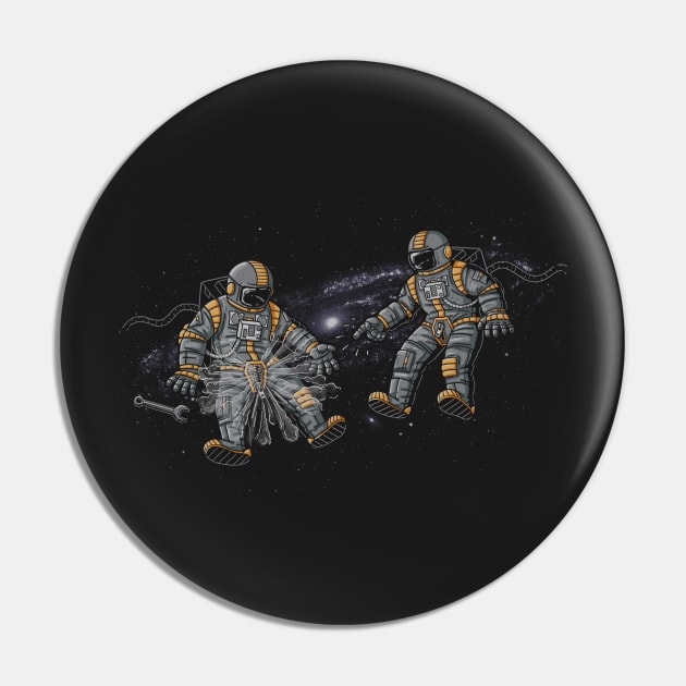 Houston, We Have a Problem Pin by blackhand