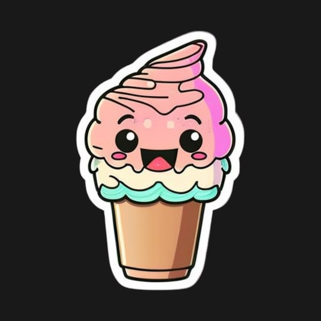 Funny Ice Cream by DarkAgeArt