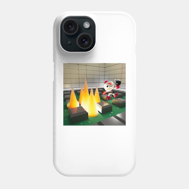 Self Destruct Scene Phone Case by FIZZTAPP