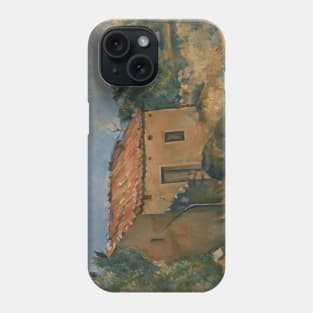 Abandoned House near Aix-en-Provence by Paul Cezanne Phone Case