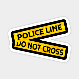 Police Line Magnet