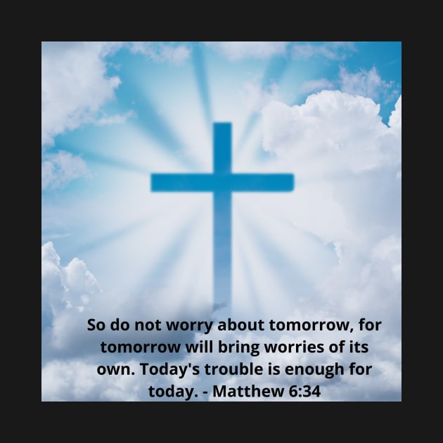 Matthew 6:34 by MeagensShop