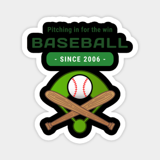 Baseball Magnet