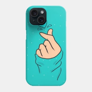 Finger Love Cute Green Tosca Custom Case New Style For Your Phone Phone Case