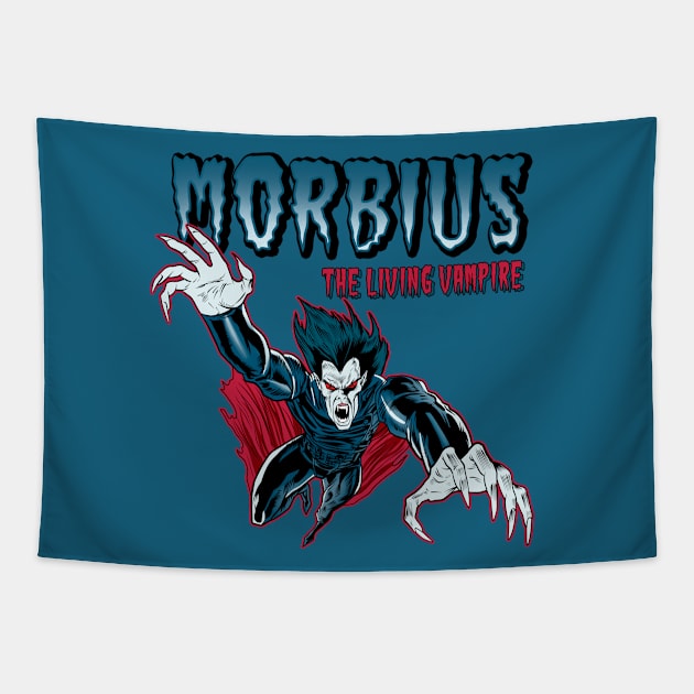 Morbius the living vampire Tapestry by OniSide