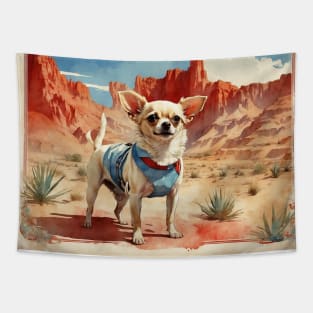 Batopilas Chihuahua Mexico Vintage Tourism Travel Tapestry