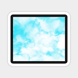 Light Blue Sky Texture Magnet