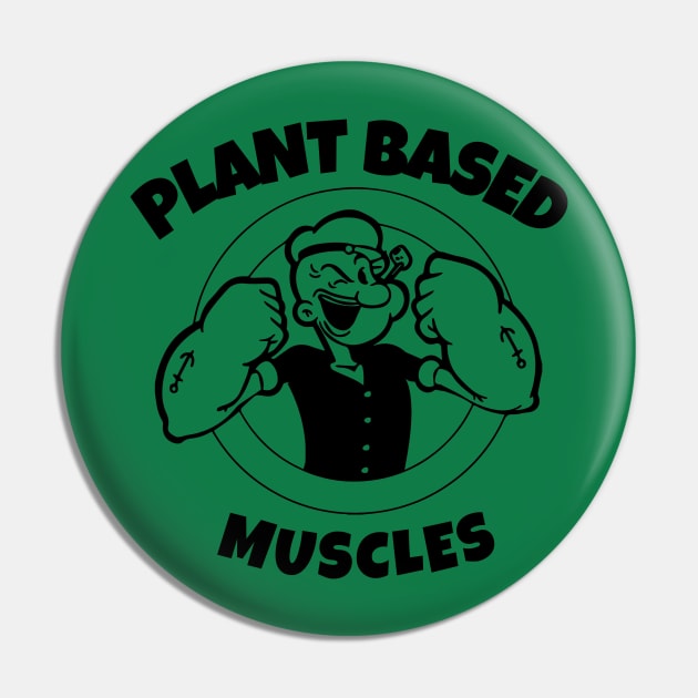 Powered by Plants Based Muscles Vegan Diet Pin by RareLoot19