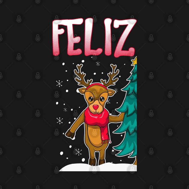 Feliz Navidad Matching Couple Sweaters by KsuAnn