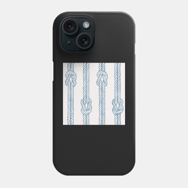 Marine rope knot Phone Case by FrancesPoff