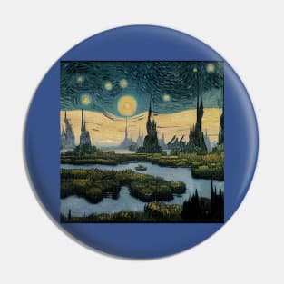 Starry Night in Kashyyyk Pin