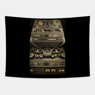 Retro Sound System Mixed Setup Audio HiFi Tapestry