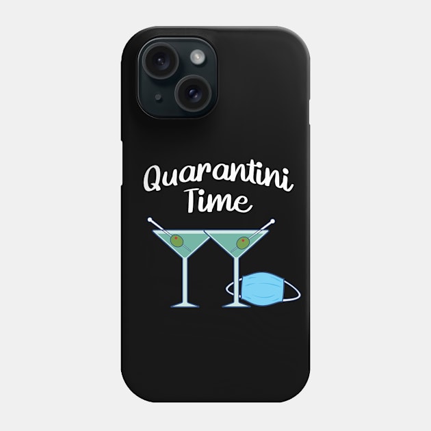 Quarantini Time Phone Case by stuffbyjlim