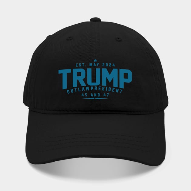 Trump 2024 Outlaw President 4th Of July America USA Trump Trump 2024 Outlaw President Hat TeePublic
