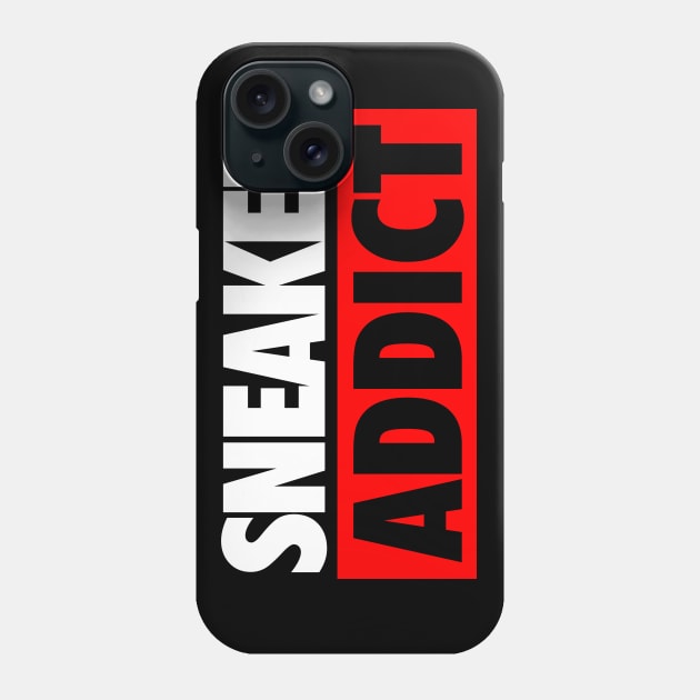 Sneaker Addict Bred Phone Case by Tee4daily