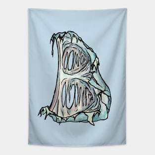 Dramabite Zombie B Letter Initial Typography Text Character Statement Tapestry