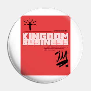 Stand on Business Pin