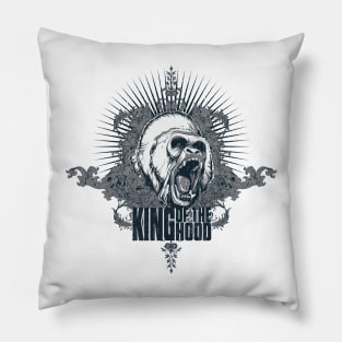 King Of The Hood - Gorilla Pillow