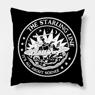 starling line all about science Pillow