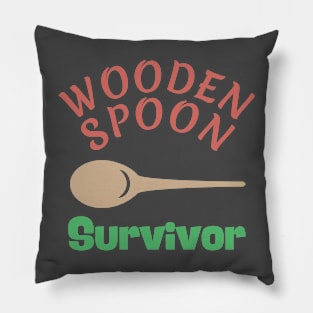 Wooden Spoon Survivor Pillow