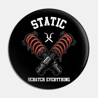 Static - PAPAYA STREETART Pin