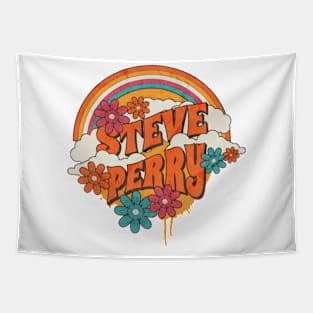 Retro Rainbow - Steve Perry Tapestry