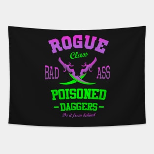 Rogue WoW Daggers Gamer Tapestry