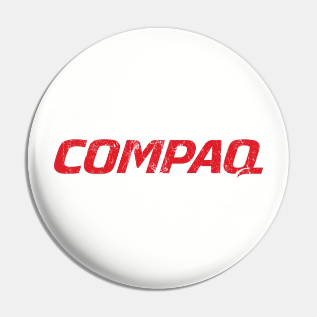 Compaq Pin by MindsparkCreative