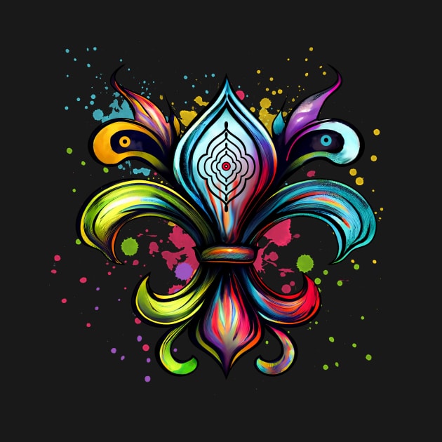 Fleur De Lis by Designs by Ira