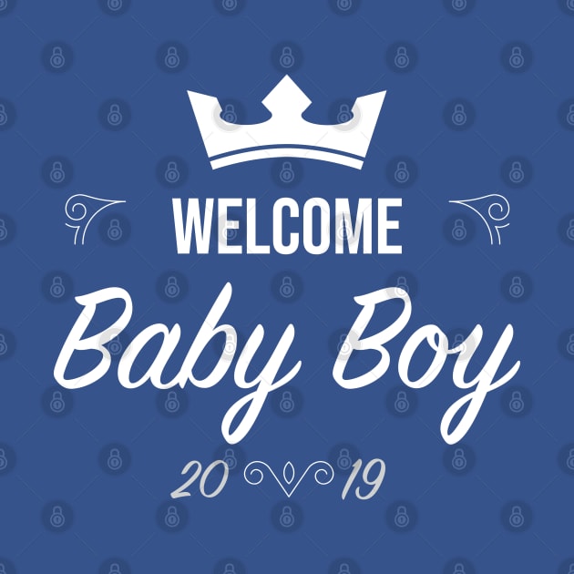 Welcome Baby Boy - Sussex Birth Britain 2019 by sheepmerch