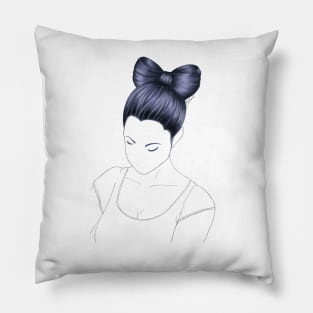 Bow hair Pillow