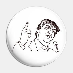 Donald Trump Meme Pin