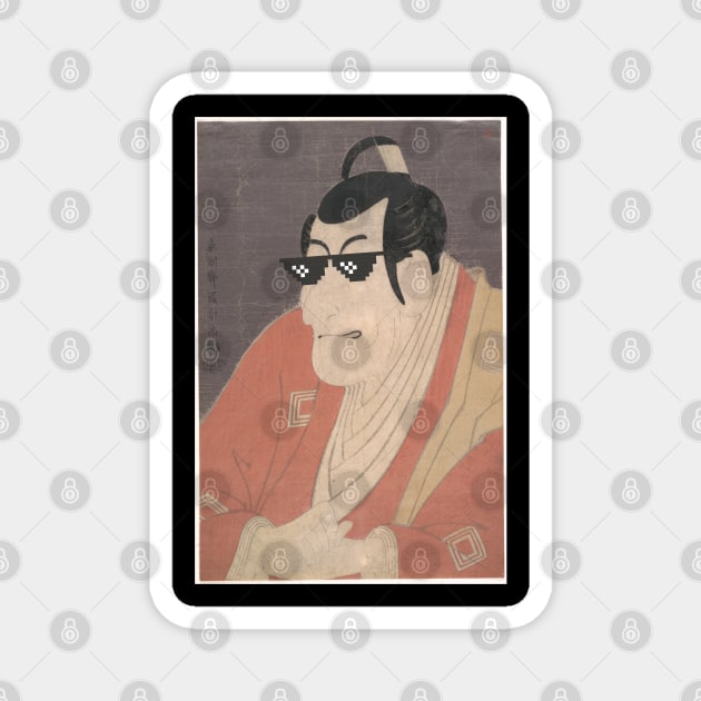 Ichikawa Monosuke thug life Magnet by Style24x7