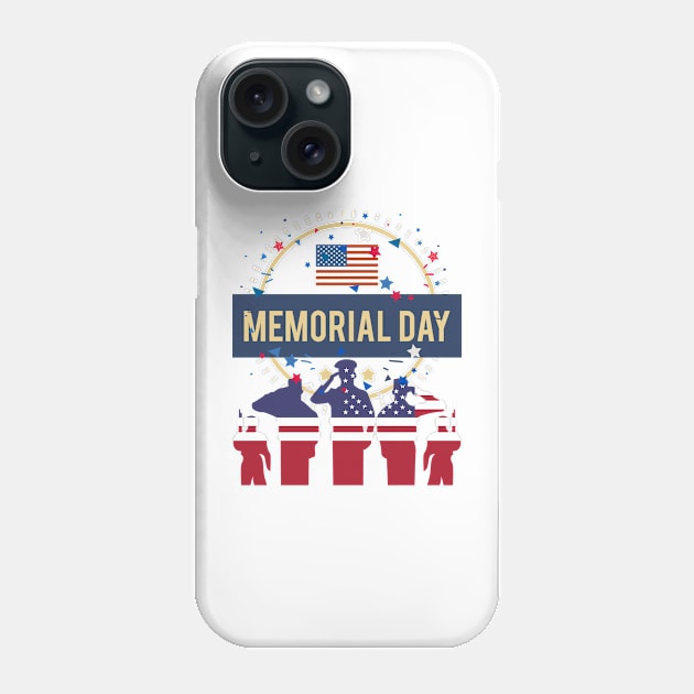 Happy Memorial Day, May 29 Phone Case by FineArtMaster