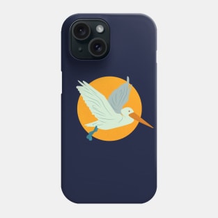 Pelican sunset Phone Case