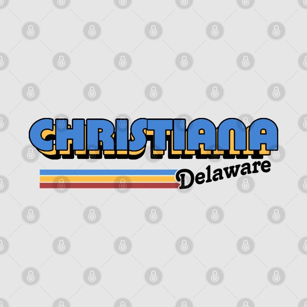 Christiana, Delaware / / Retro Style Design by DankFutura